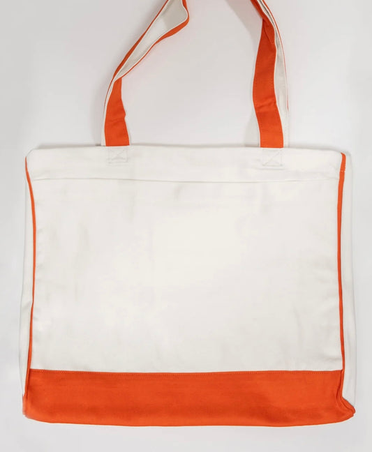 Trimmed Tote Bag (custom made to order)