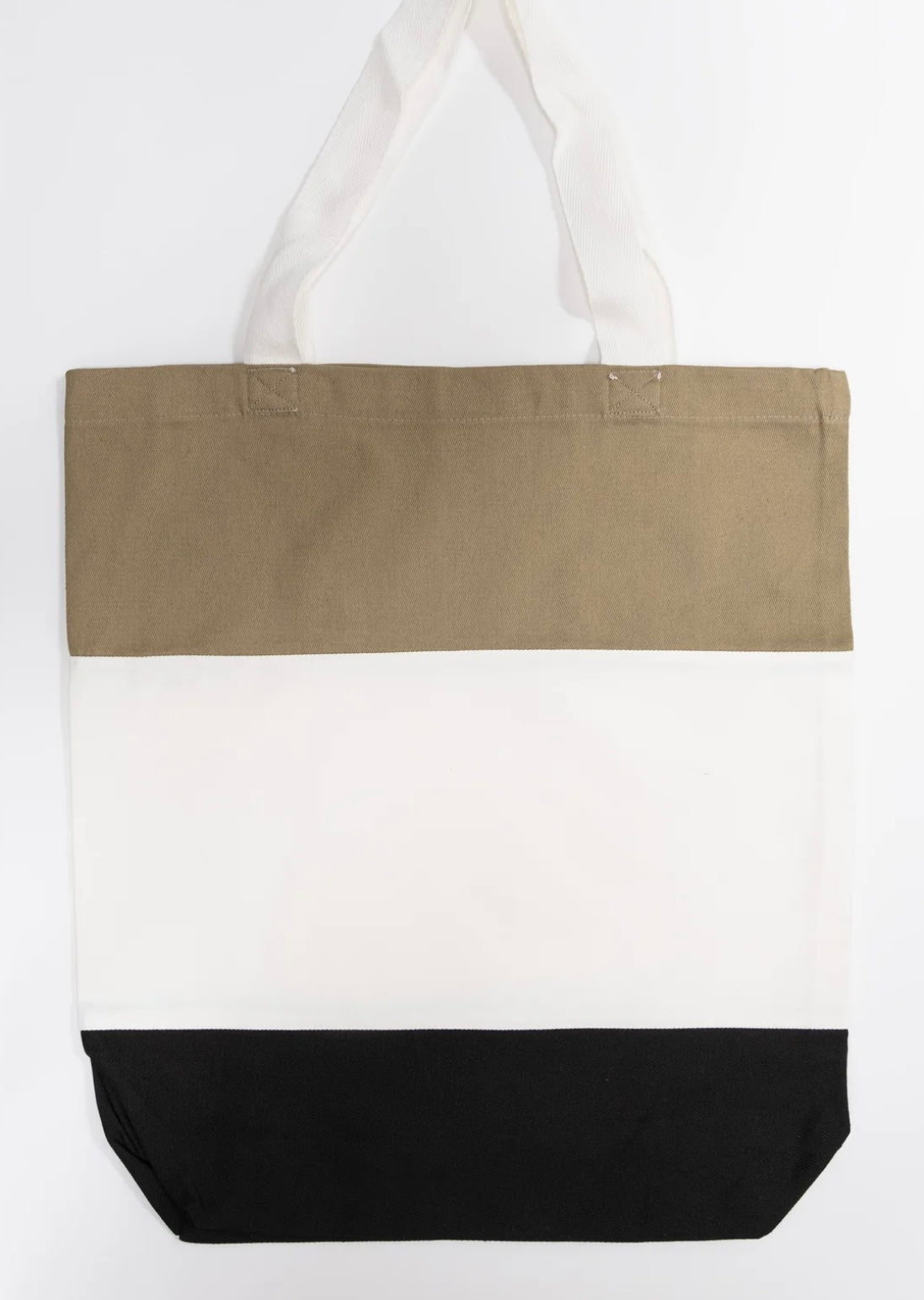Color Block Tote Bag (custom made to order )