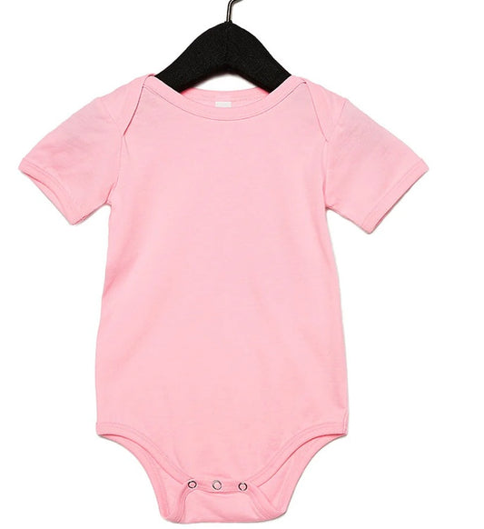 Baby Jersey Short Sleeve One Piece (custom made to order)