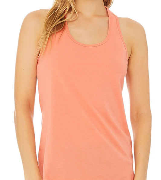 Women's Jersey Racerback Tank (custom made to order )